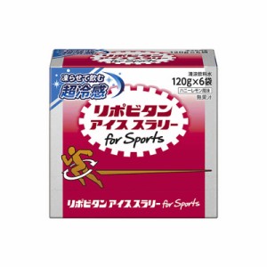 大正製薬　リポビタンアイススラリー　for Sports 120g×6袋　飲料6袋　