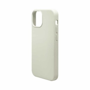 ラスタバナナ　iPhone13 mini ポリカーボネートシリコンハイブリッドケース MFM（Made for MagSafe）認証品 グレー　6882IP154HB