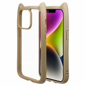 ラスタバナナ　iPhone 14 6.1インチ/iPhone13 猫耳ケース mimi GLASS TA　7059IP261HB