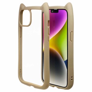 ラスタバナナ　iPhone 14 Plus 6.7インチ 猫耳ケース mimi GLASS TA　7215IP267HB