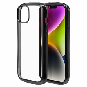 ラスタバナナ　iPhone 14 Plus 6.7インチ VANILLA PACK TPUケース メタルフレーム 2.7mm curve BK　7226IP267TP