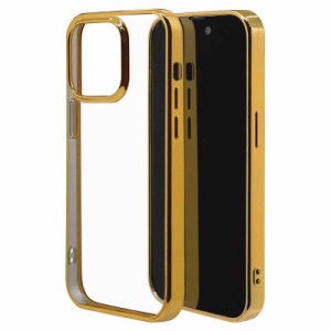 ラスタバナナ　iPhone 14 Pro 6.1インチ TPUメタルフレームケース GD　7278IP261PTP