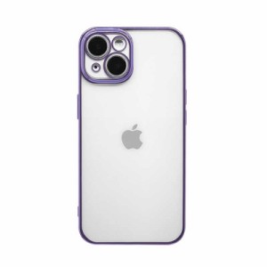 ラスタバナナ　iPhone14 極限保護TPUメタルフレームケース PU　7398IP261TP