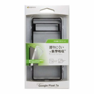 ラスタバナナ　Google Pixel 7a TPUメタルフレームケース BK　7494PXL7ATP