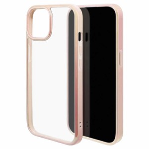 ラスタバナナ　iPhone15 6.1インチ ハイブリッドケース TPU×PC オーロラフレーム PK　