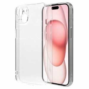 ラスタバナナ　iPhone15 極限保護＋超透明TPUケース 1.2mm CL クリア　7814I361TPLCL