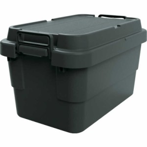 トラスコ中山　TRUSCO トランクカーゴ フラット天板仕様 50L 黒　BLKCF50