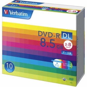 VERBATIMJAPAN　データ用DVD-R DL(2-8倍速/8.5GB)10枚パック　DHR85HP10V1