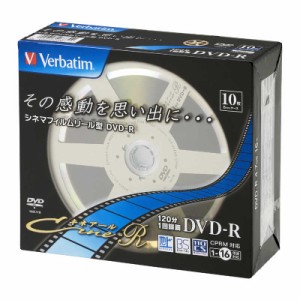 VERBATIMJAPAN　録画用DVD-R 1-16倍速 10枚 CPRM対応　VHR12JC10V1