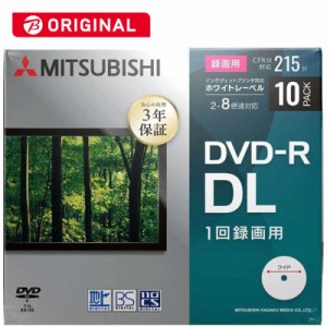 VERBATIMJAPAN　録画用DVD-R DL 8.5GB 10枚(スリムケース)　VHR21HP10D1-B