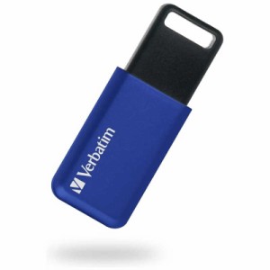 VERBATIMJAPAN　USBメモリ USB Flash メモリー32GB USB3.1 Gen1(USB3.0)準拠 ブルー [32GB]　USBSLM32GBV1