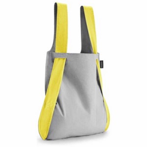 インテック　Notabag(ノットアバック) バックパック BAG ＆ BACKPACK Gray/Yellow　NTB002GR-Y