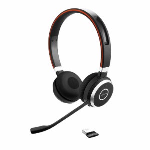 JABRA　ヘッドセット ［ワイヤレス（Bluetooth） ／両耳 ／ヘッドバンドタイプ］　EVOLVE65SESME