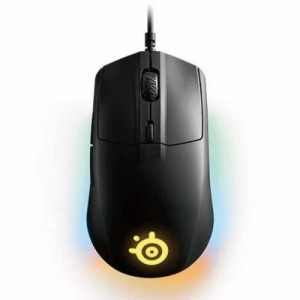 STEELSERIES　ゲーミング マウス Rival 3 光学式 有線 6ボタン USB　62513