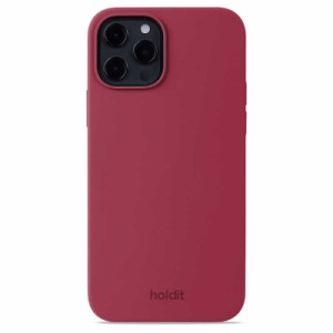 HOLDIT　iphone 12Pro/12 ソフトタッチシリコーンケース レッドベルベット　15895