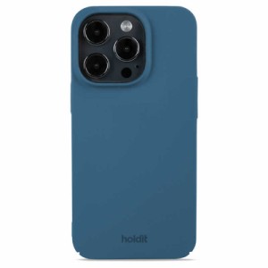 HOLDIT　iPhone 14/13 薄型ハードケース Slim Case デニムブルー　15914