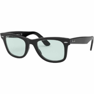 レイバン　Ray-Ban サングラス WAYFARER WASH LENS RB2140F 901/64 52mm シャイニーブラック/クリスタルブルーグレー　RB2140F_901/64(52