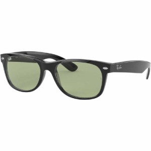 レイバン　Ray-Ban サングラス NEW WAYFARER RB2132F 601/52 55mm シャイニーブラック/グリーン　RB2132F_6015255