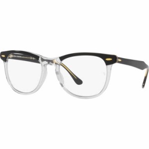 レイバン　RayBan サングラス EAGLE EYE TRANSITIONS Low Bridge Fit 53mm ポリッシュ透明上にブラック/グリーン調光　RB2398F 1294GJ53