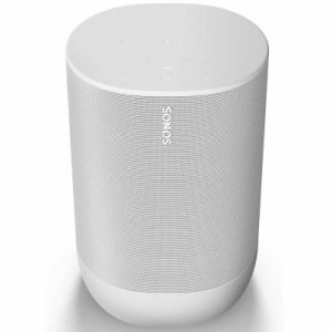 SONOS　WiFiスピーカー Sonos Move ルナーホワイト [防滴 /Bluetooth対応 /Wi-Fi対応]　MOVE1JP1