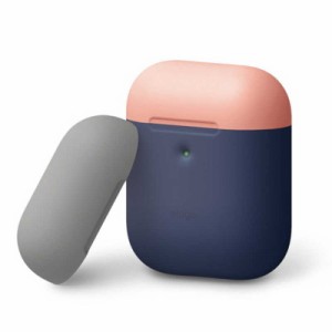 ELAGO　AIRPODS DUO CASE for AirPods 2nd Generation Wireless Charging Case (Jean Indigo 2)　ELA2WCSSCDWJ2