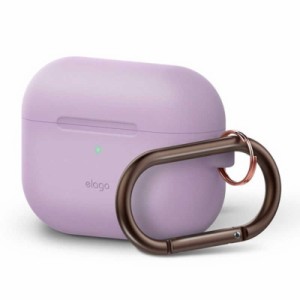 ELAGO　ORIGINAL HANG カラビナ付ケース for AirPods Pro (Lavender)　EL_APPCSSCOH_LV