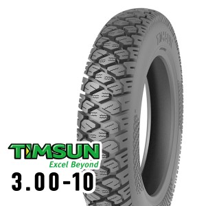 TIMSUN(ティムソン) バイク タイヤ スノータイヤ TS825 3.00-10 42J TL フロント/リア TS-825