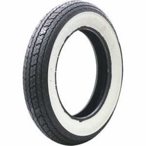 SHINKO(シンコー) バイク タイヤ SR550 3.50-10 59J TT フロント/リア ホワイトウォール(WW) モンキーR/RT(AB22)｜ダックス50(AB26/ST50)