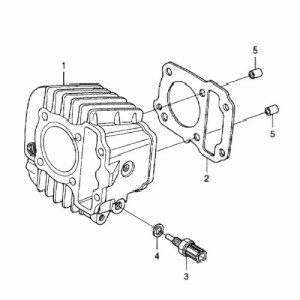 HONDA(ホンダ) バイク 【純正部品】シリンダーCOMP 12100-KWB-600 