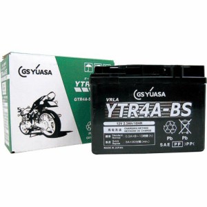 GSユアサ(ジーエスユアサ) バイク 密閉型MFバッテリー YTR4A-BS(液入充電済) VRLA(制御弁式)バッテリー YTR4A-BS-C Dioフィット(AF27)｜