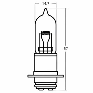 スタンレー(STANLEY) バイク ヘッドライト球 14-0335 12V35/36.5W JOG系 一部ホンダ・カワサキ・スズキも使用車種あり