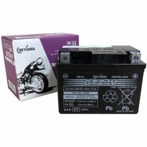 GSユアサ(ジーエスユアサ) バイク GTZ4V (液入充電済) VRLA(制御弁式)バッテリー GTZ4V-GY-C 密閉型MFバッテリー