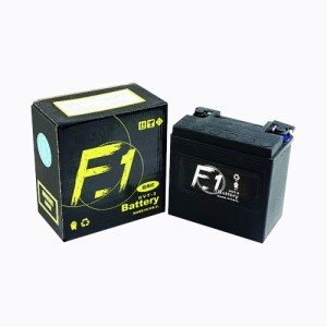 F1バッテリー(エフワンバッテリー) バイク F1 HVT-3 ハーレー専用バッテリー YTX14L-BS互換 4455 密閉型MFバッテリー