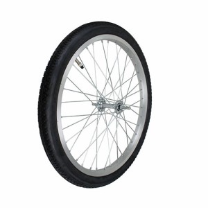 自転車 完組ホイール 前輪リム完組み 20×1.75 アルミリム(36H)  