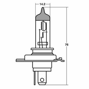 Philips(フィリップス) バイク HS1 12V35/35W(クリア) ヘッドライト球  