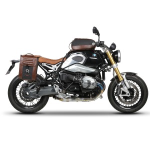 SHAD(シャッド) バイク 【セット売り】SR38 サイドバッグ＋フィッティングキット BMW R nineT(13-23)/Pure/Scrambler/Urban(17-23) ※右