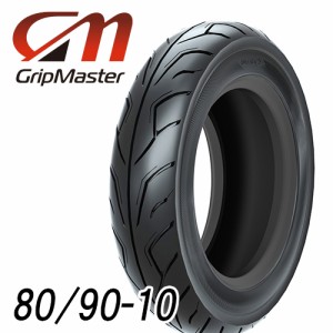 GripMaster(グリップマスター) バイク タイヤ GM700 80/90-10 44J TL フロント/リア  JOG ジョグ アプリオ チョイノリ レッツ4 レッツ5 