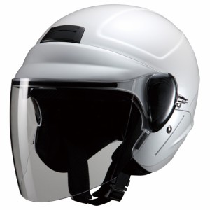 マルシン工業(Marushin) バイク ヘルメット ジェットヘルメット セミジェットヘルメット M-530 ホワイト フリー  