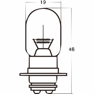 スタンレー(STANLEY) バイク ヘッドライト球 A0330V 12V30/30W μ球 