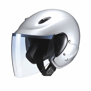 マルシン工業(Marushin) バイク ヘルメット ジェットヘルメット セミジェットヘルメット M-510 シルバー フリー  