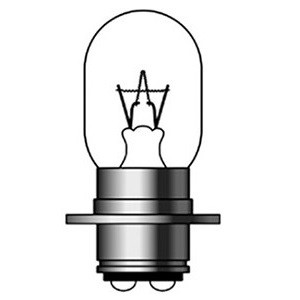 M＆H バイク ヘッドライト球 PH7 12V15/15W P15D25-1 1P2012 