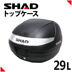 SHAD(シャッド) バイク トップケース・リアボックス SH29 トップケース 無塗装ブラック D0B29100 