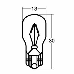 スタンレー(STANLEY) バイク ウィンカー・テール球 ウィンカー球 WB425 12V15W 
