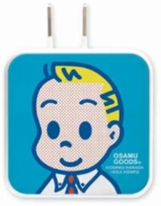 オサムグッズ USB/USB Type-C ACアダプタ　ジャック（MOMG-07B）(キャラクターグッズ)