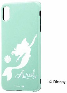 iPhoneXs Max 『ディズニー』/TPU/ソフト/スマホケース 耐衝撃Light Pastel/アリエル　レイ・アウト(キャラクター グッズ)