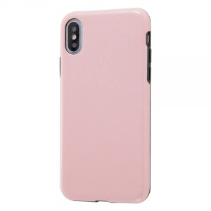 レイ・アウト iPhoneXS (5.8インチ) レイ・アウト iPhoneX 専用 TPUソフトケース 耐衝撃Light Pastel ペールピンク　RT-P20CP2/PP