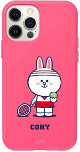 [LINE FRIENDS 公式ライセンス品] iPhone 12 ケース 12 Pro ソフト ケース ライン フレンズ [ コニー マット仕上げ TPU アイフォン 12 プ