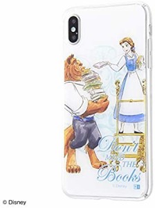 iPhoneXs Max スマホケース/『ディズニー キャラクター キャラ かわいい』/TPU/スマホケース/『美女と野獣/LOVE YOU』(キャラクター グッ