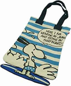 SNOOPY足パタパタトートBag（Peanuts SURF'S UP）(キャラクター グッズ)