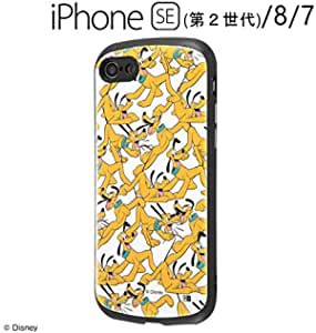 iPhone SE(第2世代)/8/7 『ディズニーキャラクター』/耐衝撃ケース MiA/『プルート/総柄』(キャラクターグッズ)